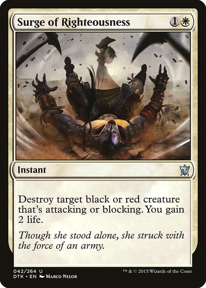 Surge of Righteousness [Dragons of Tarkir] | Game Haven TX