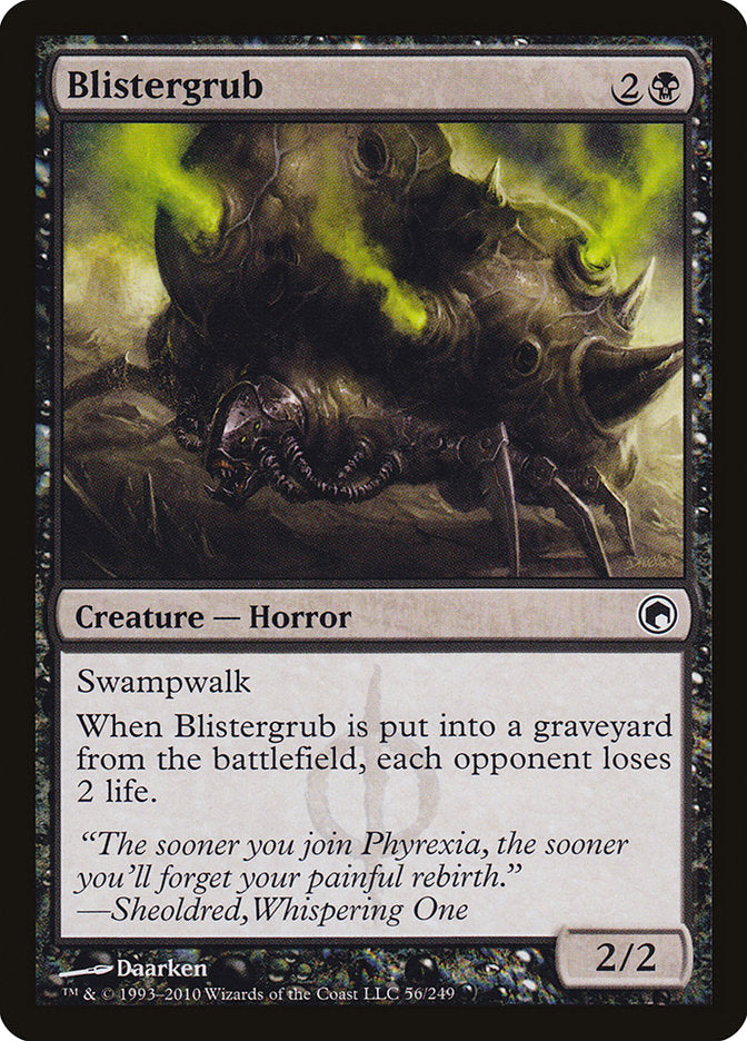 Blistergrub [Scars of Mirrodin] | Game Haven TX