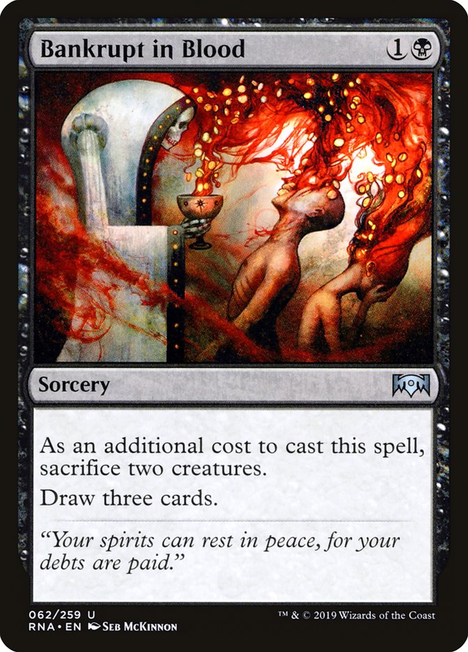 Bankrupt in Blood [Ravnica Allegiance] | Game Haven TX