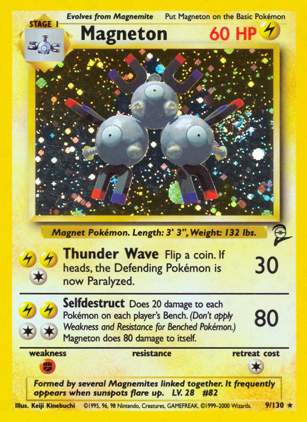 Magneton (9/130) [Base Set 2] | Game Haven TX
