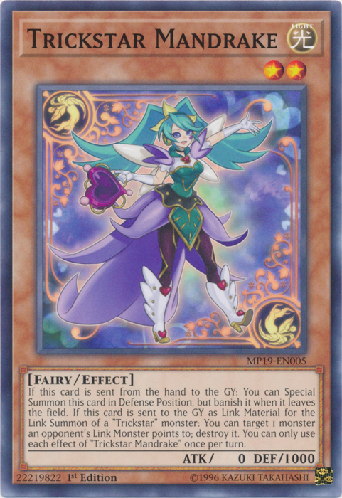 Trickstar Mandrake [MP19-EN005] Common | Game Haven TX