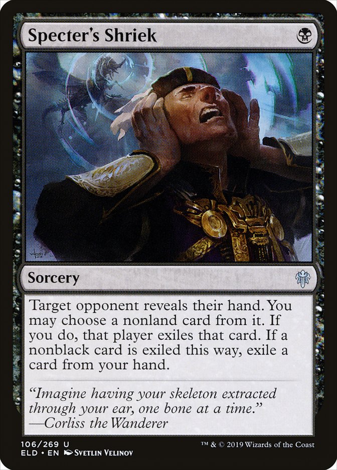 Specter's Shriek [Throne of Eldraine] | Game Haven TX
