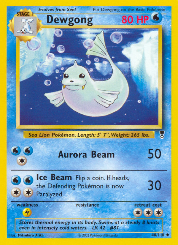 Dewgong (40/110) [Legendary Collection] | Game Haven TX