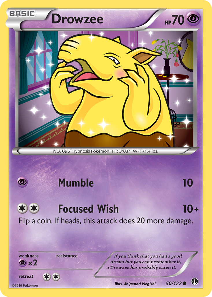 Drowzee (50/122) [XY: BREAKpoint] | Game Haven TX