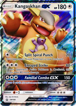 Kangaskhan GX (SM188) (Jumbo Card) [Sun & Moon: Black Star Promos] | Game Haven TX