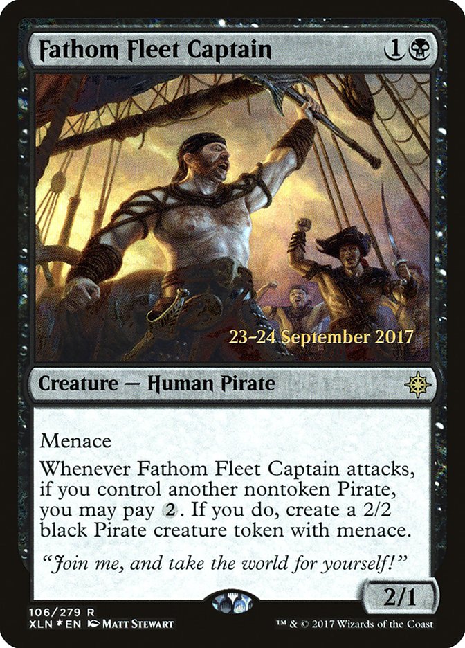 Fathom Fleet Captain [Ixalan Promos] | Game Haven TX