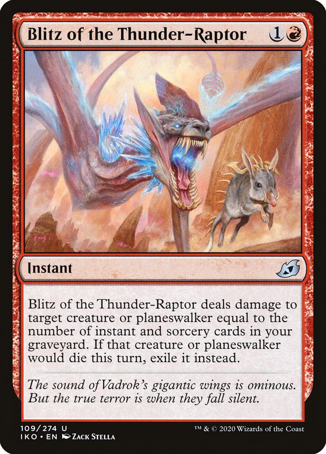 Blitz of the Thunder-Raptor [Ikoria: Lair of Behemoths] | Game Haven TX