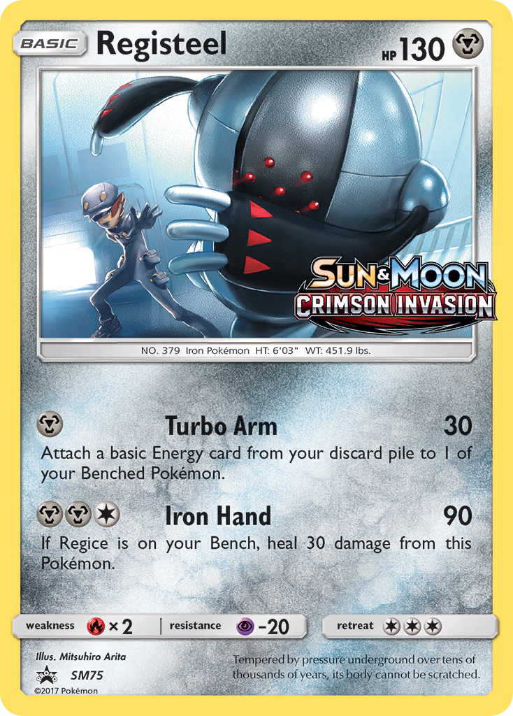 Registeel (SM75) [Sun & Moon: Black Star Promos] | Game Haven TX