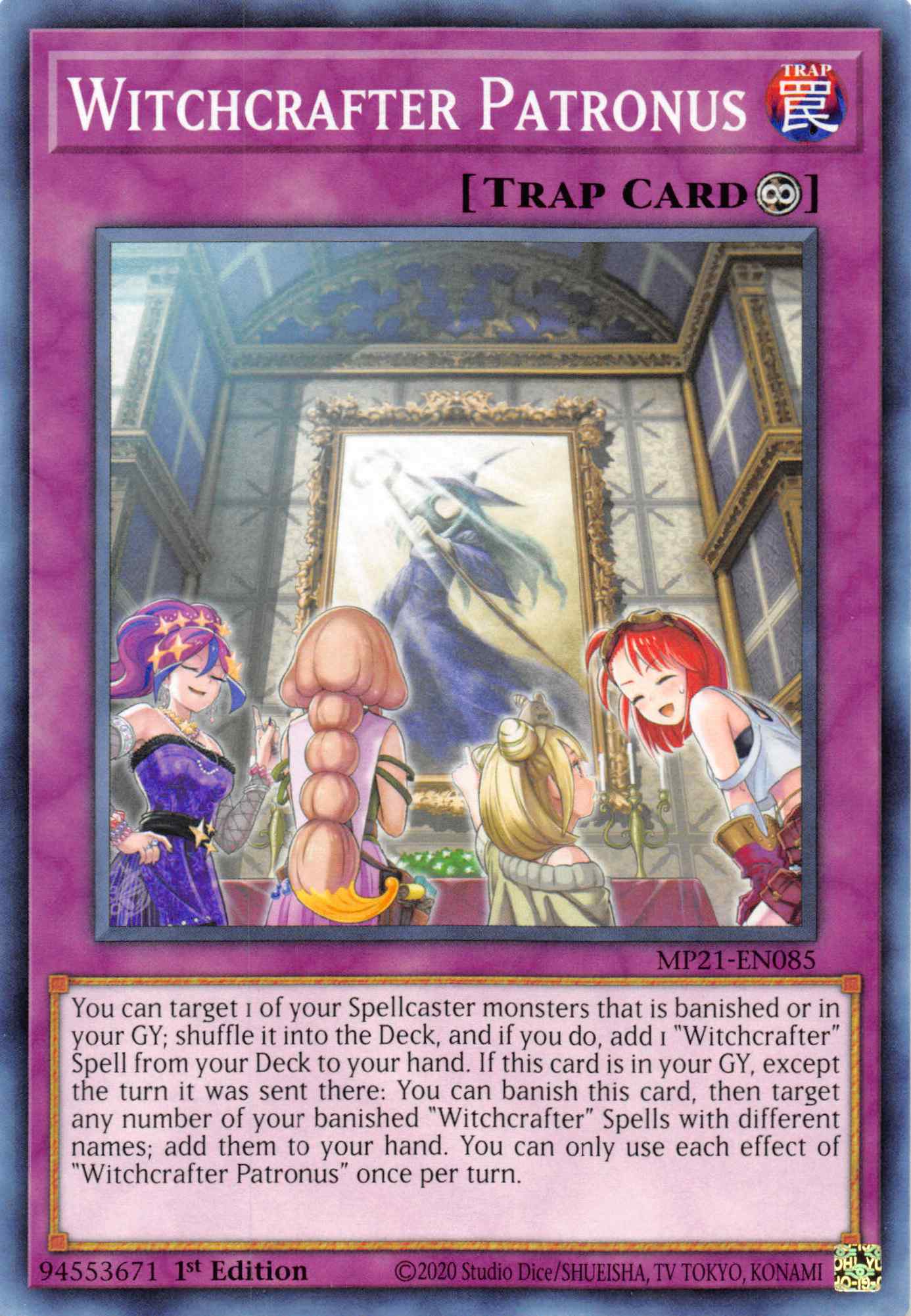 Witchcrafter Patronus [MP21-EN085] Common | Game Haven TX