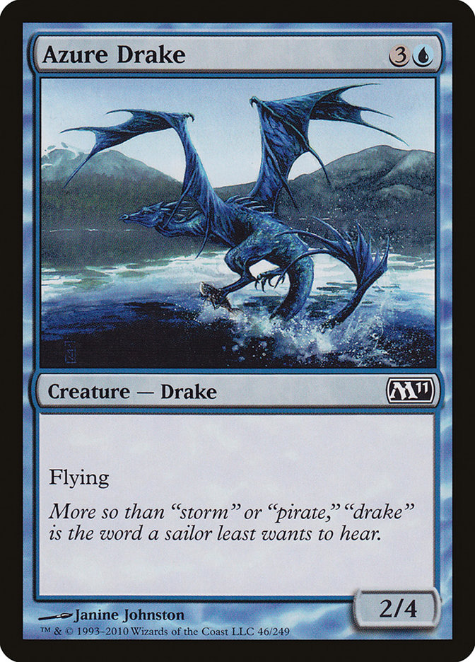 Azure Drake [Magic 2011] | Game Haven TX