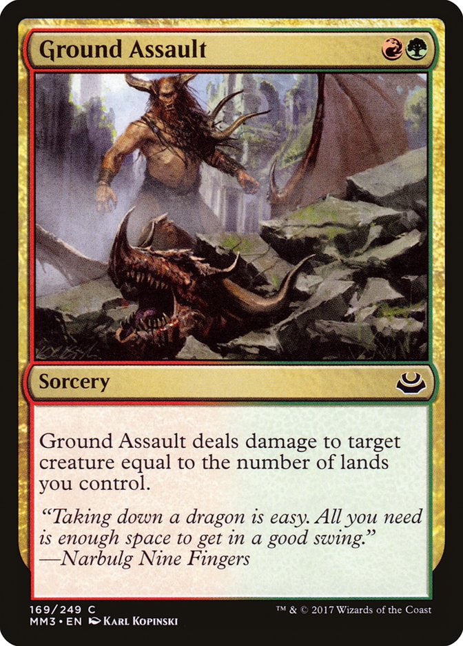 Ground Assault [Modern Masters 2017] | Game Haven TX