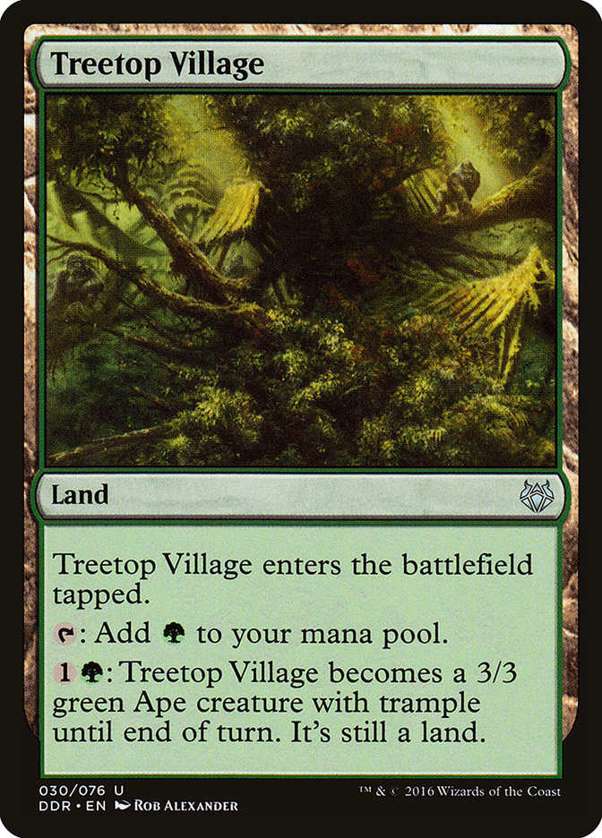 Treetop Village [Duel Decks: Nissa vs. Ob Nixilis] | Game Haven TX