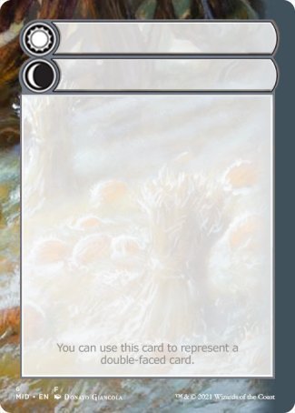 Helper Card (6/9) [Innistrad: Midnight Hunt Tokens] | Game Haven TX