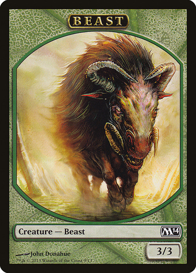 Beast [Magic 2014 Tokens] | Game Haven TX