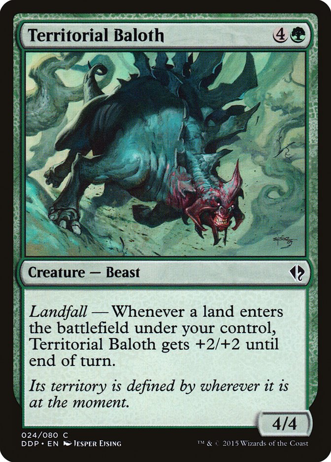Territorial Baloth [Duel Decks: Zendikar vs. Eldrazi] | Game Haven TX