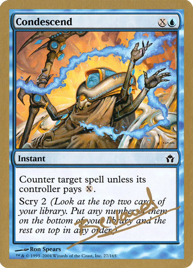 Condescend (Manuel Bevand) [World Championship Decks 2004] | Game Haven TX