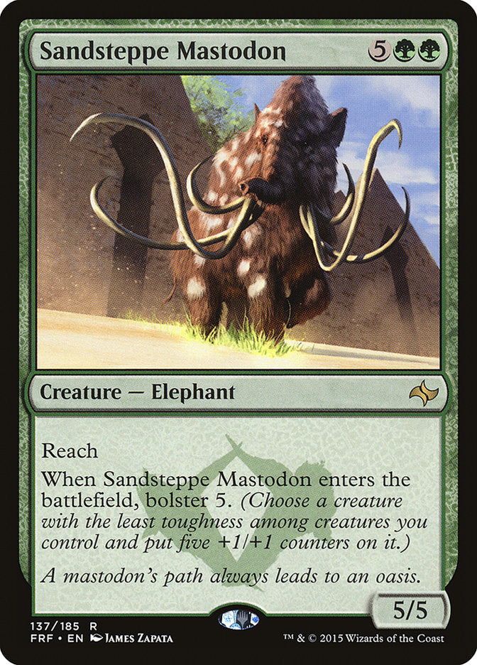 Sandsteppe Mastodon [Fate Reforged] | Game Haven TX
