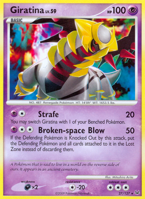 Giratina (27/127) [Platinum: Base Set] | Game Haven TX