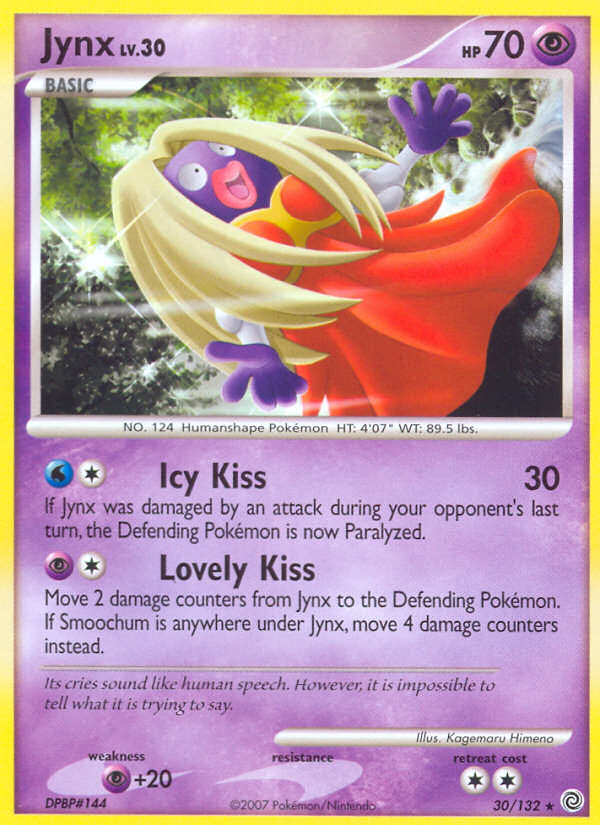 Jynx (30/132) [Diamond & Pearl: Secret Wonders] | Game Haven TX