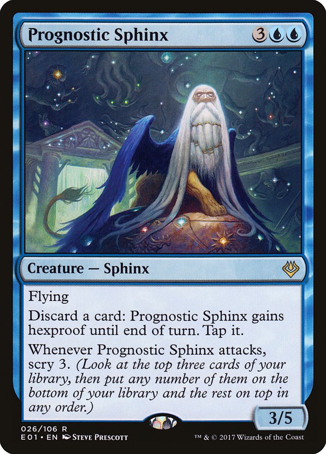Prognostic Sphinx [Archenemy: Nicol Bolas] | Game Haven TX