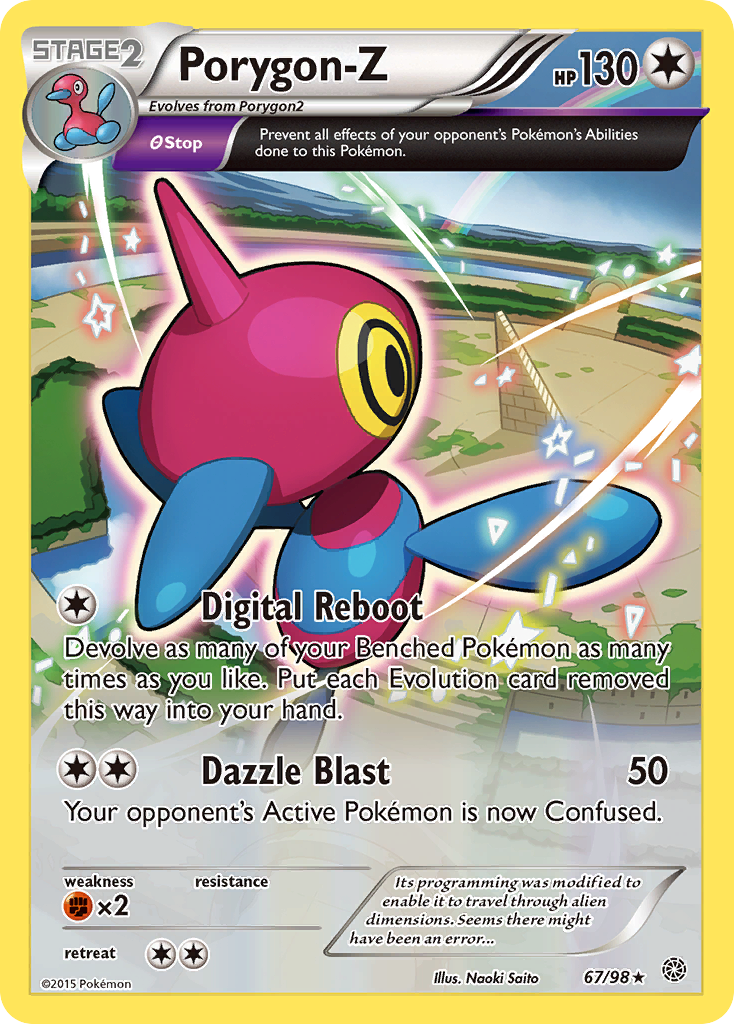 Porygon-Z (67/98) [XY: Ancient Origins] | Game Haven TX