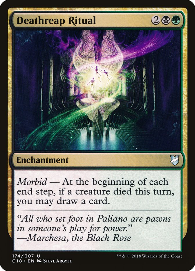 Deathreap Ritual [Commander 2018] | Game Haven TX