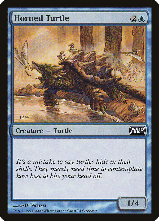 Horned Turtle [Magic 2010] | Game Haven TX