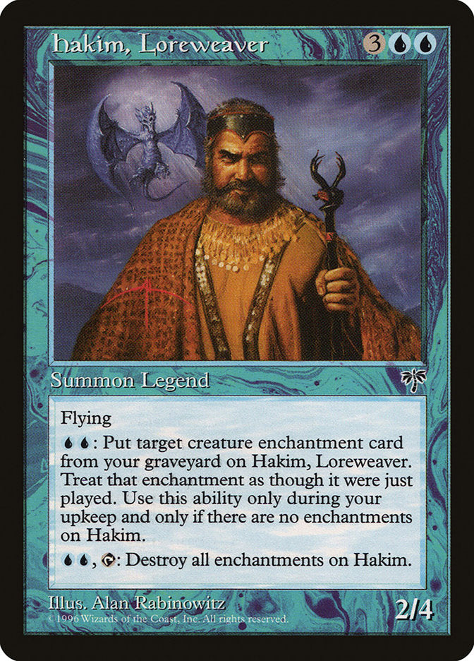Hakim, Loreweaver [Mirage] | Game Haven TX