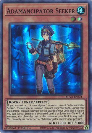 Adamancipator Seeker [MP21-EN224] Super Rare | Game Haven TX