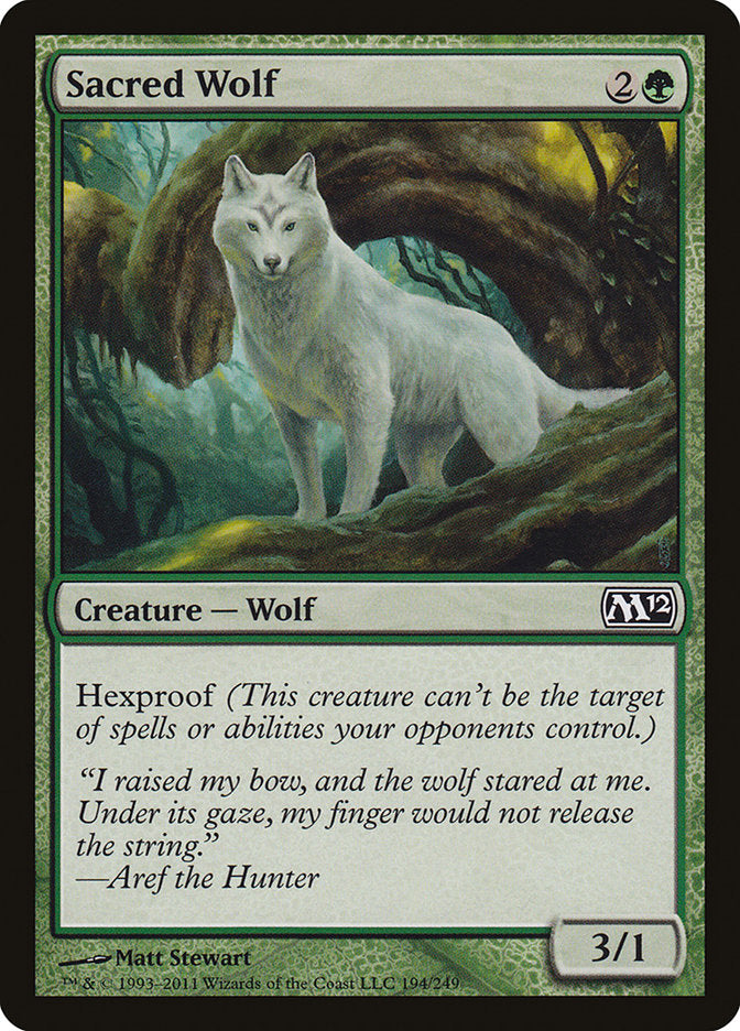 Sacred Wolf [Magic 2012] | Game Haven TX