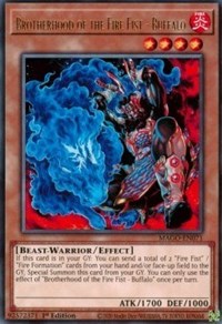 Brotherhood of the Fire Fist - Buffalo [MAGO-EN071] Rare | Game Haven TX