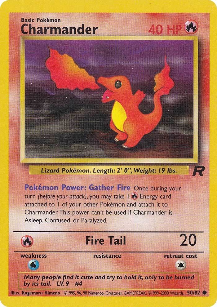 Charmander (50/82) [Team Rocket Unlimited] | Game Haven TX