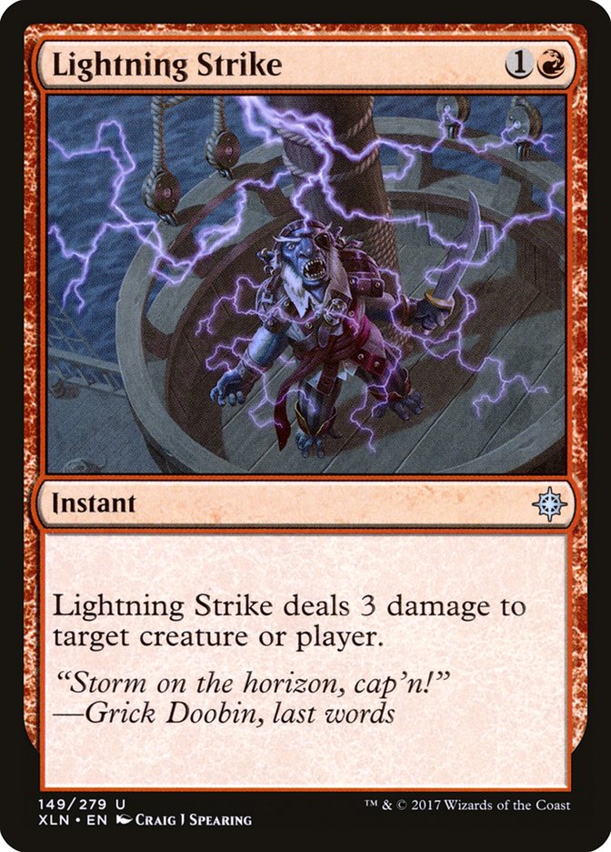Lightning Strike [Ixalan] | Game Haven TX