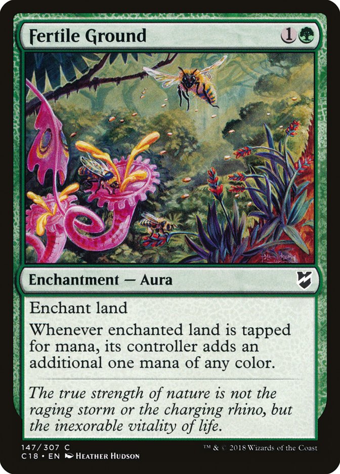 Fertile Ground [Commander 2018] | Game Haven TX