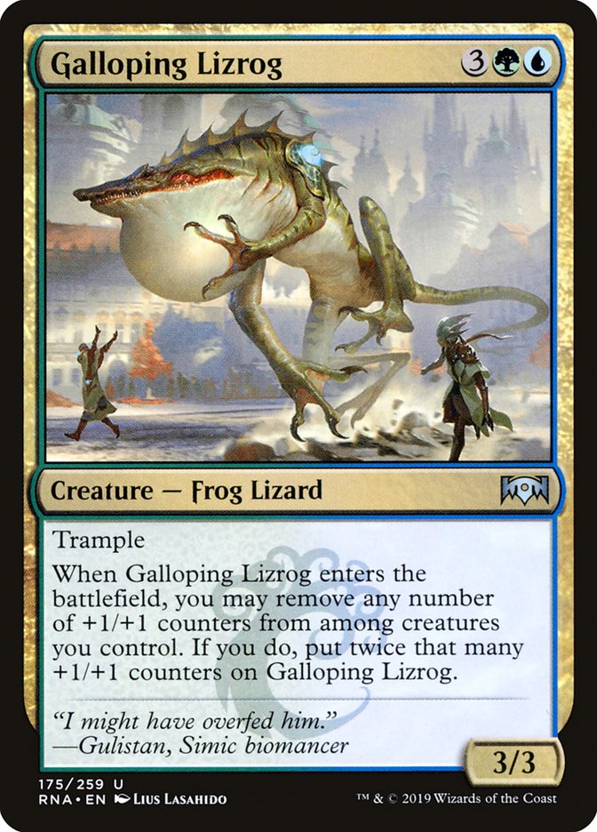 Galloping Lizrog [Ravnica Allegiance] | Game Haven TX