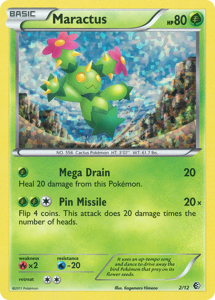 Maractus (2/12) [McDonald's Promos: 2011 Collection] | Game Haven TX