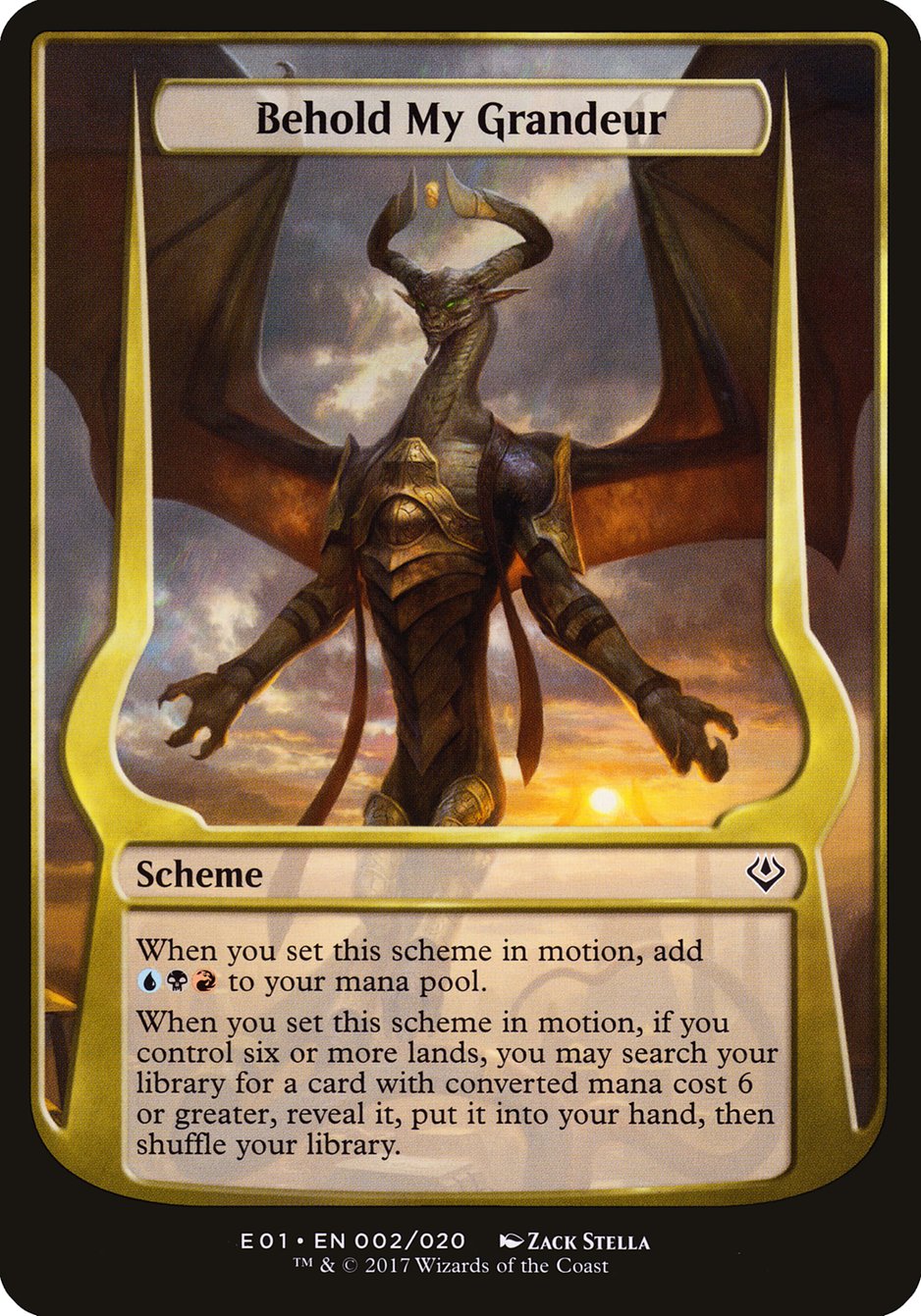 Behold My Grandeur [Archenemy: Nicol Bolas Schemes] | Game Haven TX