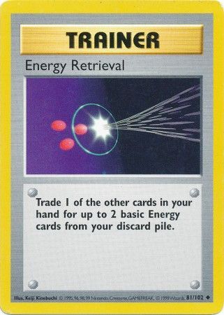 Energy Retrieval (81/102) [Base Set Shadowless Unlimited] | Game Haven TX