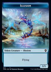 Illusion // Plant Token [Commander Legends Tokens] | Game Haven TX