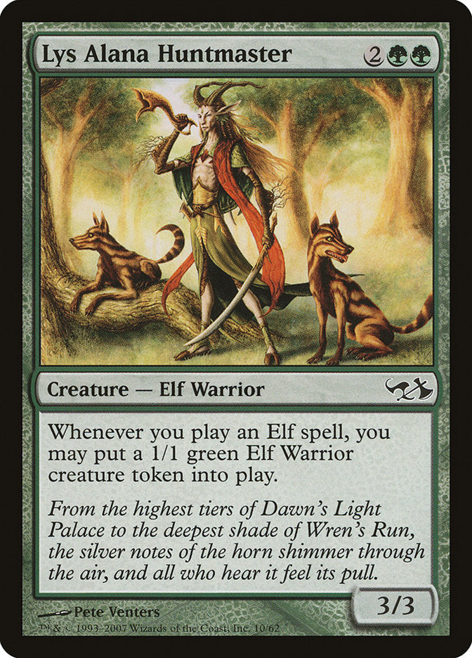 Lys Alana Huntmaster [Duel Decks: Elves vs. Goblins] | Game Haven TX