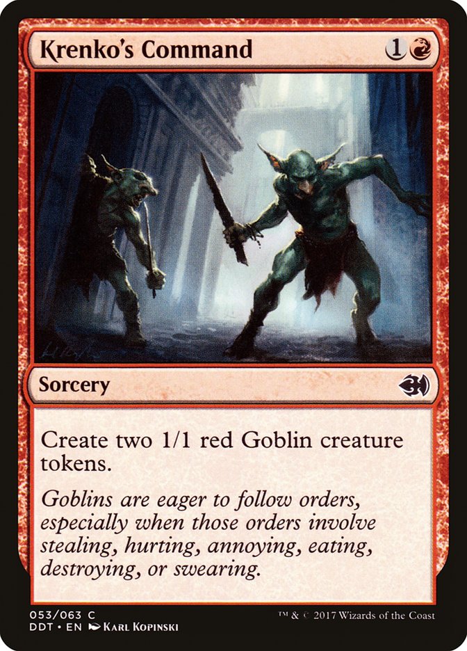 Krenko's Command [Duel Decks: Merfolk vs. Goblins] | Game Haven TX