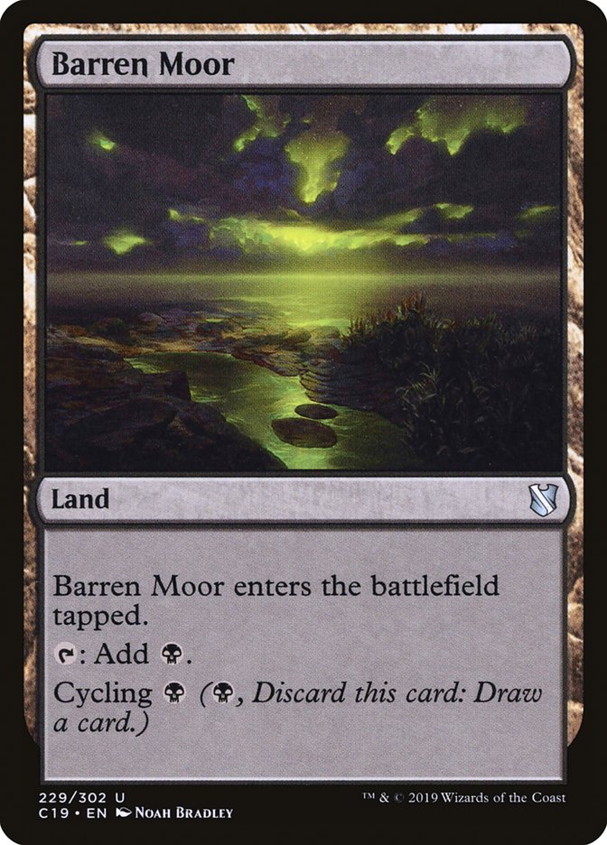 Barren Moor [Commander 2019] | Game Haven TX