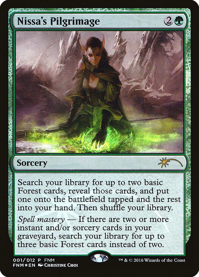 Nissa's Pilgrimage [Friday Night Magic 2016] | Game Haven TX