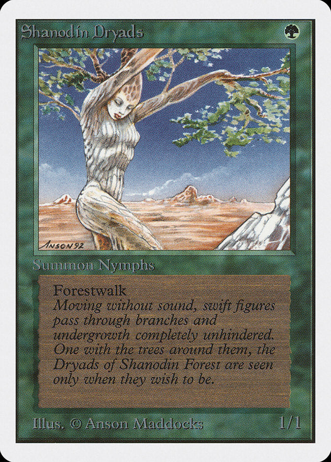 Shanodin Dryads [Unlimited Edition] | Game Haven TX
