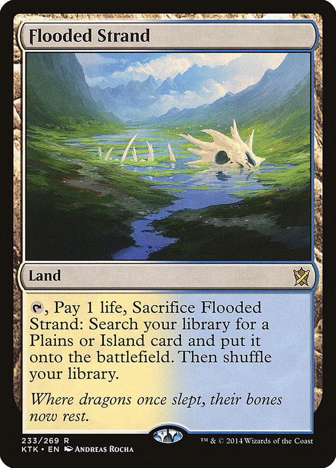 Flooded Strand [Khans of Tarkir] | Game Haven TX