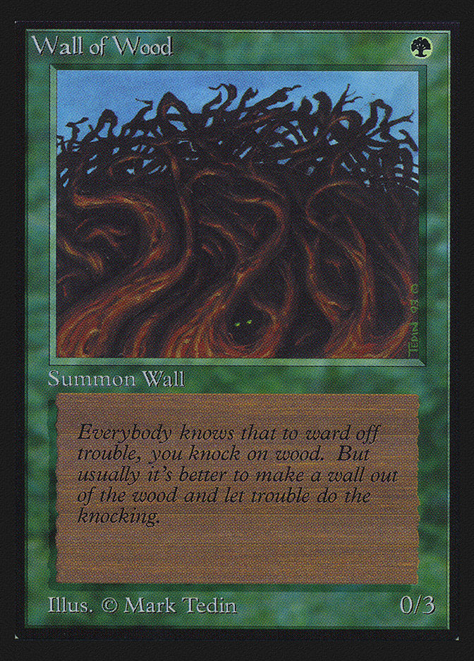 Wall of Wood (IE) [Intl. Collectors’ Edition] | Game Haven TX
