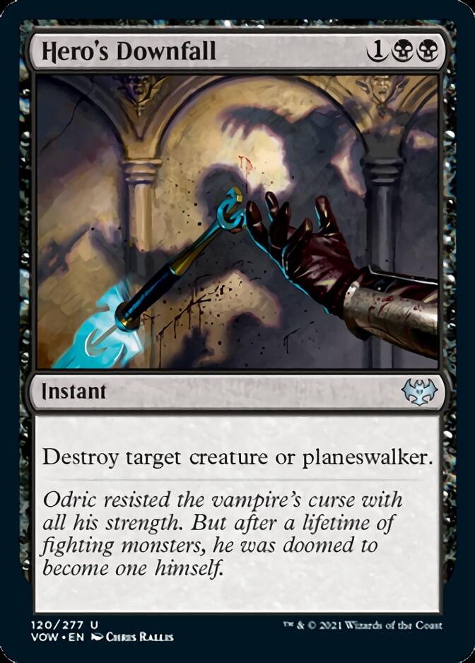 Hero's Downfall [Innistrad: Crimson Vow] | Game Haven TX