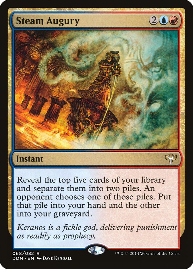Steam Augury [Duel Decks: Speed vs. Cunning] | Game Haven TX