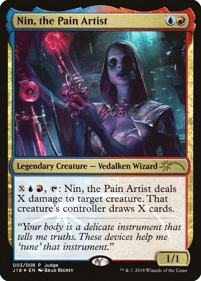 Nin, the Pain Artist [Judge Gift Cards 2018] | Game Haven TX