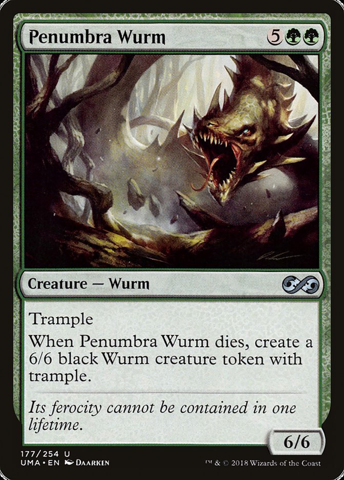 Penumbra Wurm [Ultimate Masters] | Game Haven TX